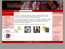 Tablet Screenshot of materiaux-cimentaires.com